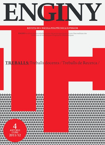 Cover without image. The cover headlines are: "Teaching and research work"